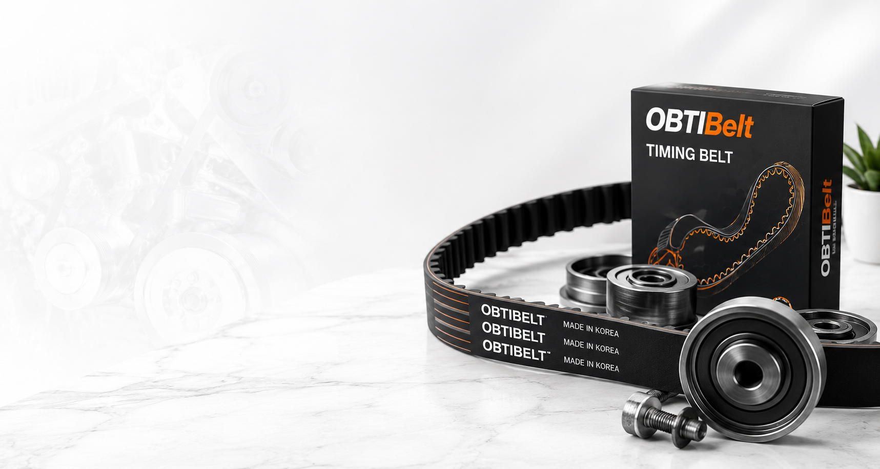 کیت تسمه تایم اپتی بلت پراید، ساینا، کوئیک، تیبا و شاهین OPTIBELT
