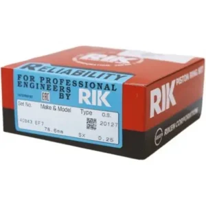 رینگ پیستون ریک پژو ۴۰۵ - پارس و سمند Rik
